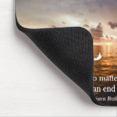 Schöner Sonnenuntergang Mousepad (Ecke)