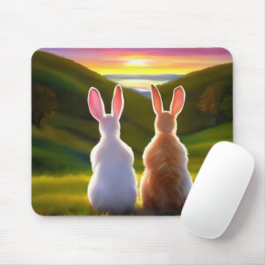 Schöner Sonnenuntergang Mousepad (Mit Mouse)