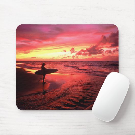 Schöner Sonnenuntergang Mousepad (Mit Mouse)