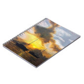 Schöner Sonnenuntergang Notizblock (Linke Seite)
