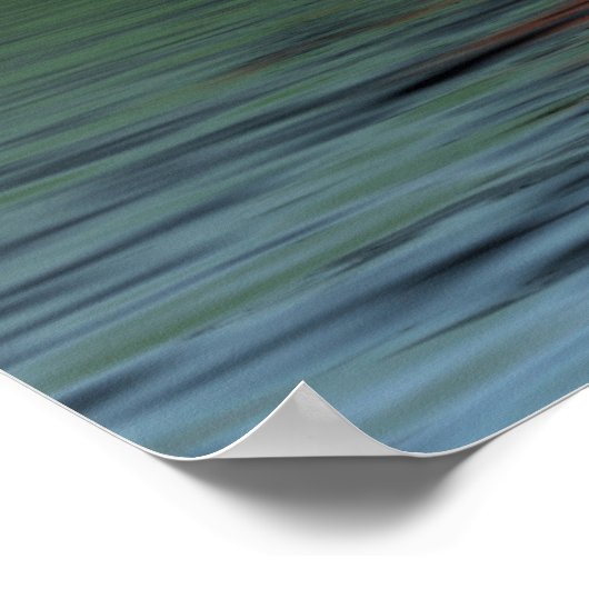 Schöner Sonnenuntergang Poster (Ecke)