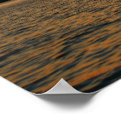 Schöner Sonnenuntergang Poster (Ecke)