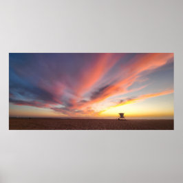 Schöner Sonnenuntergang Poster