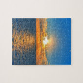Schöner Sonnenuntergang Puzzle (Horizontal)