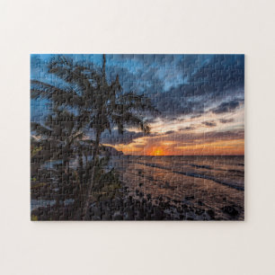Schöner Sonnenuntergang Puzzle