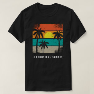 schöner Sonnenuntergang T-Shirt