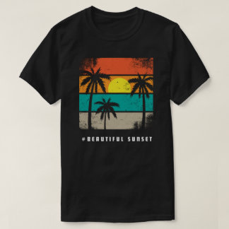 schöner Sonnenuntergang T-Shirt