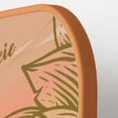 Schöner Sonnenuntergang über den Gewässer Pickleball Schläger (Linke Seite)