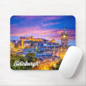 Schöner Sonnenuntergang über Edinburgh, Schottland Mousepad (Mit Mouse)
