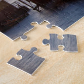 Schöner Sonnenuntergang über London, England Puzzle (Seite)