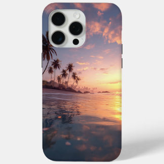 Schöner Sonnenuntergang über ruhigem Wasser  Case-Mate iPhone Hülle