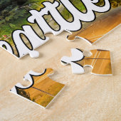 Schöner Sonnenuntergang über Seattle, Washington Puzzle (Seite)