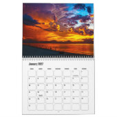 Schöner Sonnenuntergangs-Kalender Kalender (Jan 2027)