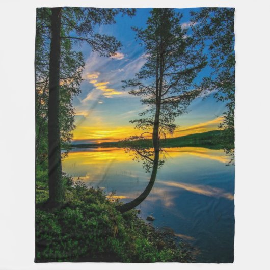SCHÖNER SONNENVERKEHR FLEECEDECKE (Vorderseite)