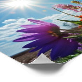 Schöner sonniger Frühlingstag Poster (Ecke)