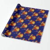 schöner spanischer Tänzer Geschenkpapier (Ungerollt)