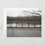 Schöner Spaziergang Postkarte (Vorne/Hinten)