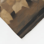 Schöner Spitz Fleecedecke (Ecke)