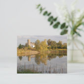 Schöner Stall im Wasser Postkarte (Stehend Vorderseite)