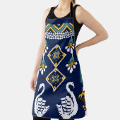 Schöner Stamm ukrainisch geometrisch ethnisch Schürze (InSitu)