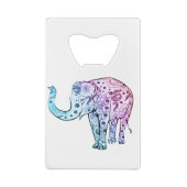 Schöner Stammeselementar Geldbeutel Flaschenöffner (Rückseite)