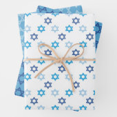 Schöner Star von David Geschenkpapier Set (Beispiel)