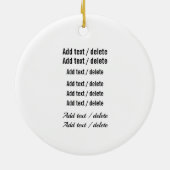 Schöner Star von David Keramik Ornament (Hinten)