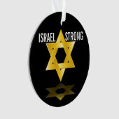 Schöner Star von David Ornament (Vorderseite)