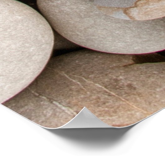 schöner Stein Poster (Ecke)