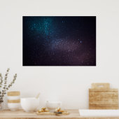 Schöner Sternenhimmel Poster (Küche)