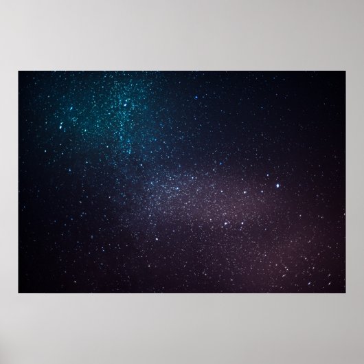 Schöner Sternenhimmel Poster (Vorne)