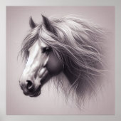 Schöner Stift zeichnend Zuhause-Bürodekor Poster (Vorne)