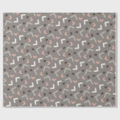 Schöner strahlender Kindergeburtstag Geschenkpapier (Flach)