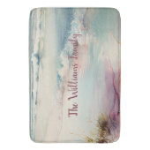 Schöner Strand Badematte (Vorderseite Vertikal)