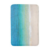 Schöner Strand Badematte (Vorderseite Vertikal)