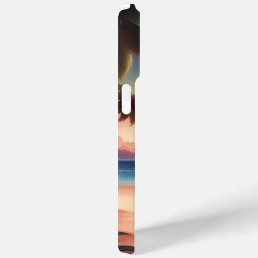 schöner Strand Case-Mate iPhone Hülle (Rückseite / Rechts)