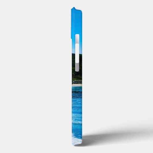 Schöner Strand  Case-Mate iPhone Hülle (Rückseite / Links)