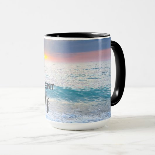 Schöner Strand der Malediven Tasse (VorderseiteRechts)