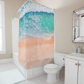 Schöner Strand Duschvorhang (Beispiel)