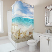 Schöner Strand Duschvorhang (Beispiel)