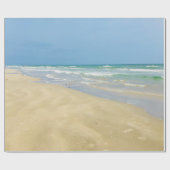 Schöner Strand Geschenkpapier (Flach)