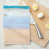 Schöner Strand Geschirrtuch (Viertel Falte)