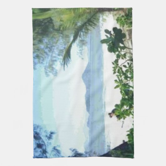 SCHÖNER STRAND GESCHIRRTUCH (Vertikal)