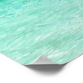 Schöner Strand in Thailand Poster (Ecke)