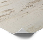 Schöner Strand Kleines Boot Blue Ocean Blue Sky Poster (Ecke)