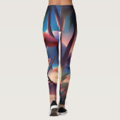schöner Strand Leggings (Rückseite)