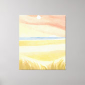 schöner Strand Leinwanddruck (Vorderseite)