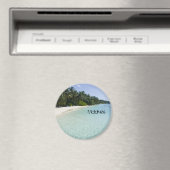 Schöner Strand Magnet (In Situ (Geschirrspüler))