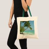 Schöner Strand, Malediven Tragetasche (Vorderseite (Produkt))