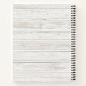 Schöner Strand mit Rowboat & Fishing Net Notizblock (Rückseite)